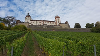 Wrzburg Festung mit der Gruppe Fit durchs Jahr